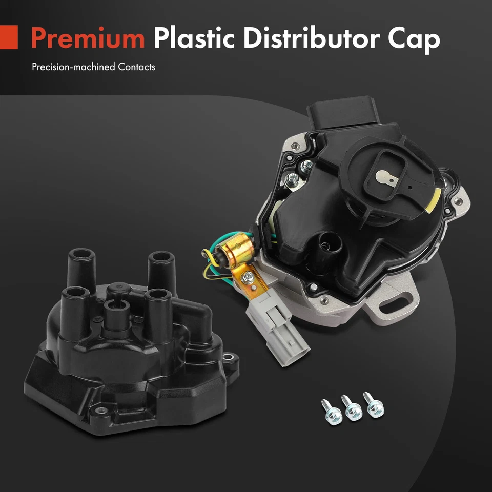 New Ignition Distributor w/ Cap & Rotor for Nissan Altima 1997-2001 From 07/1996 - Image 4 of 4