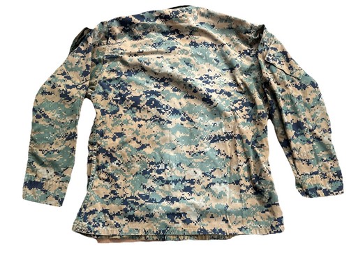 USMC American Apparel Inc. Digital Camo LS Jacket US Marines Size Medium Short - Picture 2 of 6