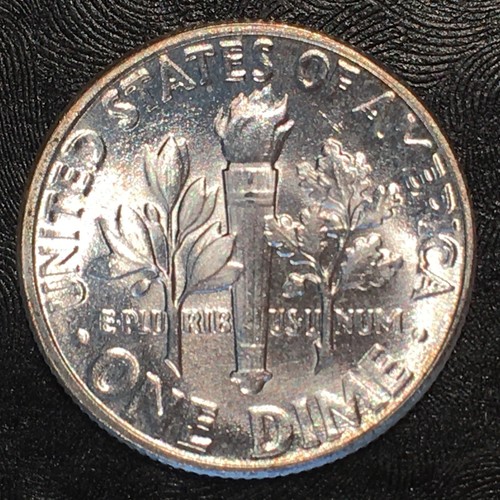 1957-D Roosevelt Dime - Superb Uncirculated - High Quality Scans #G171 - Picture 2 of 2