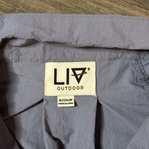 LIV Outdoor Purple Waterproof Jacket Size Small Lavender Light Purple Lilac EUC - Picture 5 of 13