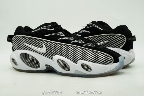 NIKE NOCTA GLIDE USED SIZE 9 DRAKE BLACK WHITE CLEAR OVO DM0879 001
