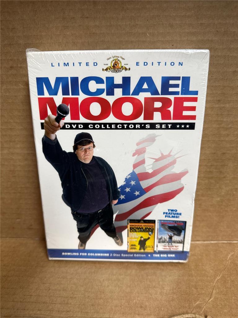 (未使用･未開封品)Michael Moore's Collector's Set [DVD] Michael Moore Collectors Set (DVD, 3-Disc Set) NEW Sealed