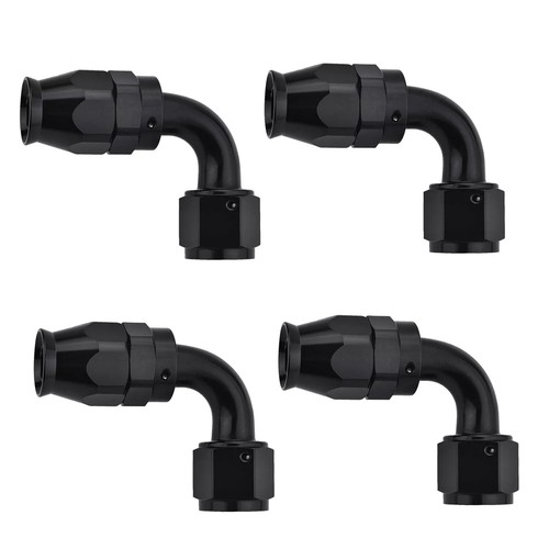 6AN-8AN-10AN Nylon Braided E85 PTFE Fuel Line 10/16/20FT + 20 Fitting Hose Kit - Bild 15 von 20