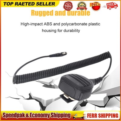 PMMN4013A PTT Microphone Weatherproof Walkie Talkie Shoulder for Motorola Radio