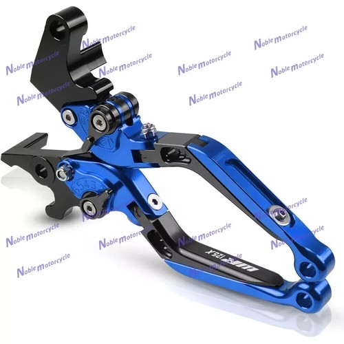 Per YAMAHA WR125X 2009-2015 Moto Regolabile CNC Freno Frizione Leve Maniglia - Imagen 6 de 11