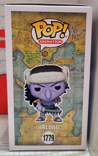 FUNKO POP ANIMATION ONE PIECE ARLONG #1779 SPECIAL EDITION VINYL FIGURE NUOVO - Imagen 5 de 8