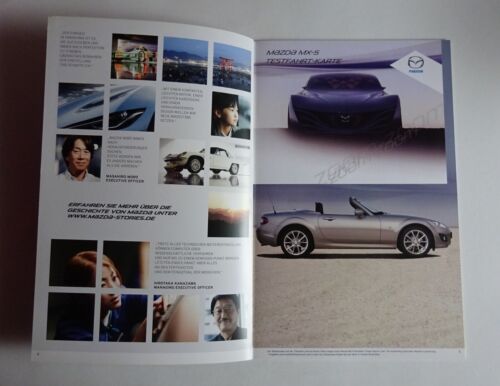 Prospecto / Folleto - Mazda MX-5 Roadster / Coupé 1,8L / 2,0L MZR Fecha 03/2012 - Imagen 2 de 4