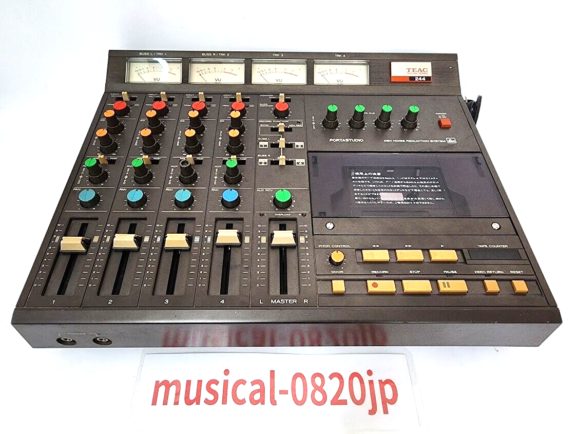 TEAC 244 カセットMTR マルチトラックレコーダー Tascam TEAC ポータ