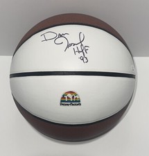 DAN ISSEL SIGNED BASKETBALL DENVER NUGGETS HOF JSA COA