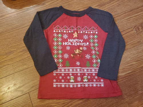 Lot of Boys Clothes Size 5/6 (XS/S) Christmas Holiday Winter Robe Long Sleeves - Picture 4 of 7