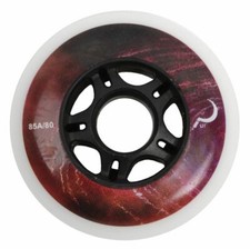 Ground Control UR Nebula Wheels 80mm 85A - White Set of 4 