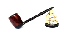 VERY COOL ROCKET NYLON & INTERCHANGEABLE BRIAR BOWL ESTATE PIPE