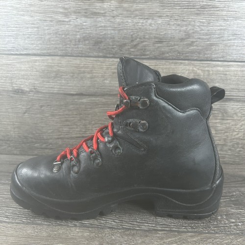 Scarpa Hiking Boots Womens Size 37 (US 6) Black Leather Lace Up Mountain Trail - Picture 4 of 24