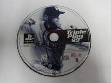 Triple Play 99 Sony Playstation One PS1 PSX Game Disc Only Free Ship