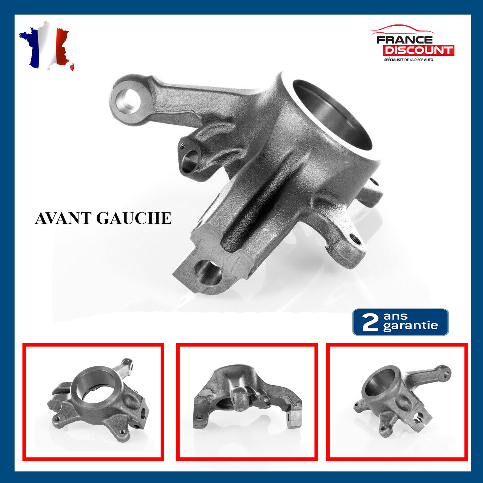 Moyeu porte-fusee avant gauche Master II 1998-2010 OEM 8200750268