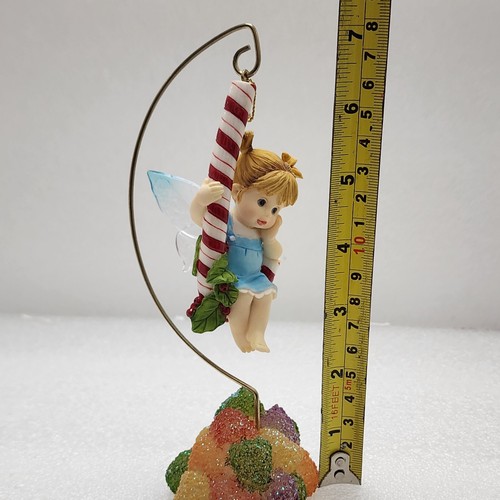Enesco 2004 My Little Kitchen Fairies "Candy Cane Fairie" 2 pieces #117866 - Picture 5 of 12