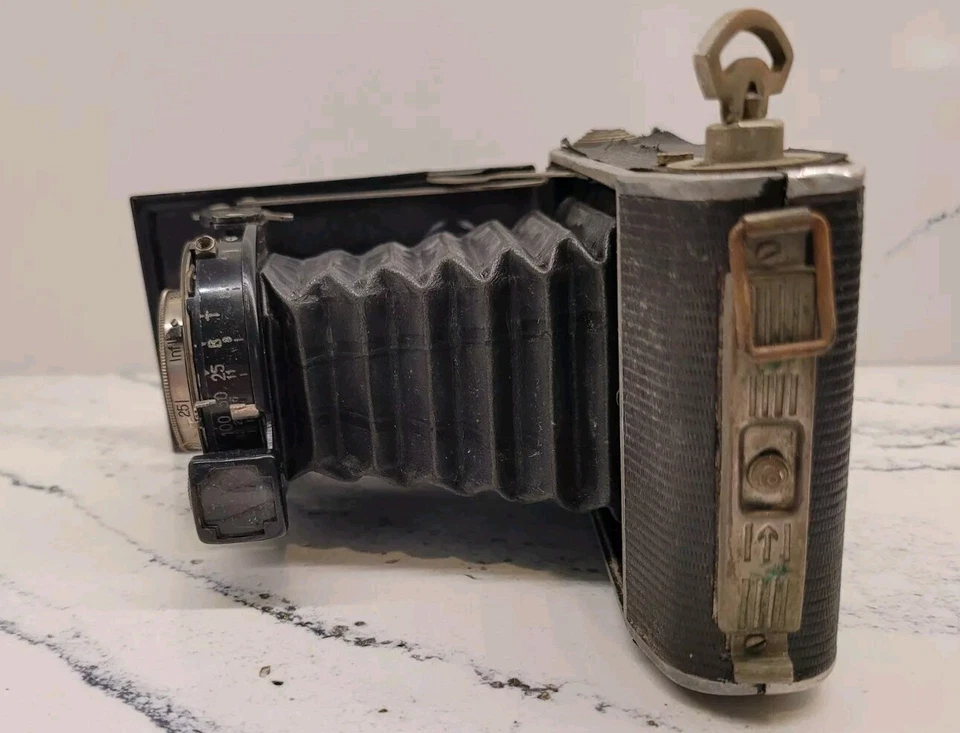 Cámara plegable vintage Vario AGC Schneider-Kreuznach Radionar *sin probar* Foto 4 de 4