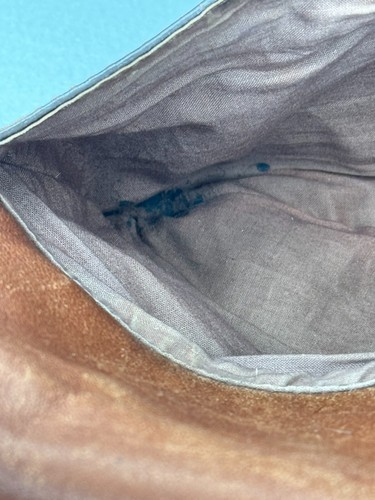 Lucky Brand braune Ledersatteltasche mit Quasten Umhängetasche Hobo - Bild 19 von 20