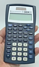 Solar Texas Instruments TI-30X IIS Scientific Calculator Tested & Working Nice U