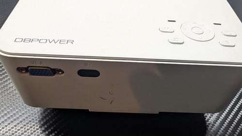 DBPower L21 Mini LCD Video Projector - White - Picture 4 of 4