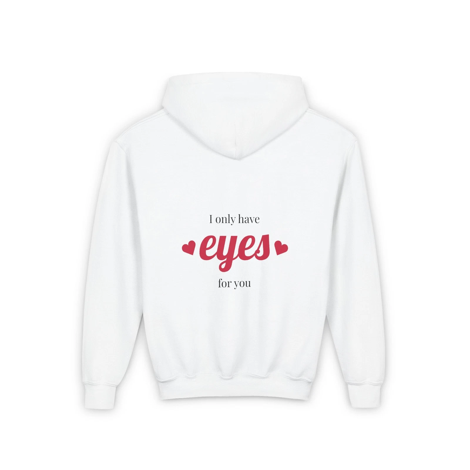 Cute Love Felpa con Cappuccio per Adolescenti Felpa Accogliente per San Valentino Disegno Cuore 