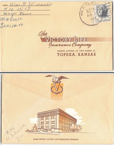 Hays KS to Topeka KS via the Kansas City & Denver RPO, 1964