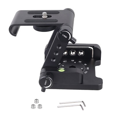 Upgraded Z-Flex Tilt Folding Head for Canon Nikon Sony DSLR Camera Camcorde