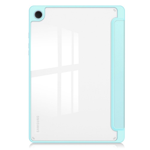 For Samsung Galaxy Tab A9+ 11" Slim Fold Leather Smart Clear Case Cover Holder - Picture 37 of 62