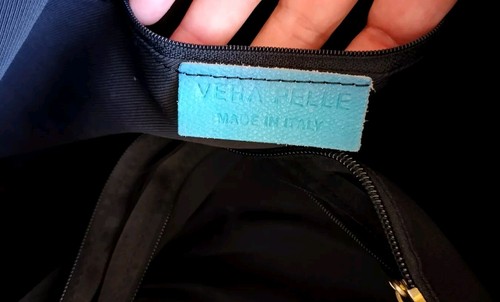 Big vintage leather bag by Vera Pelle - Picture 3 of 17