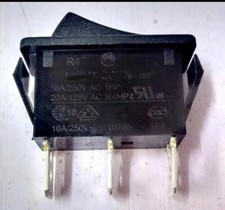 1pc R4 Double Side Self-Reset Rocker Switch 3 Pins 16A250V 20A125V