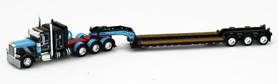 Taiho701ページ 2021 DCP 1:64 *CAPPELLO TRANSPORT* Tri-Axle Peterbilt 389 w