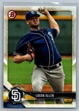 2018 Bowman #BP99 Logan Allen Prospects