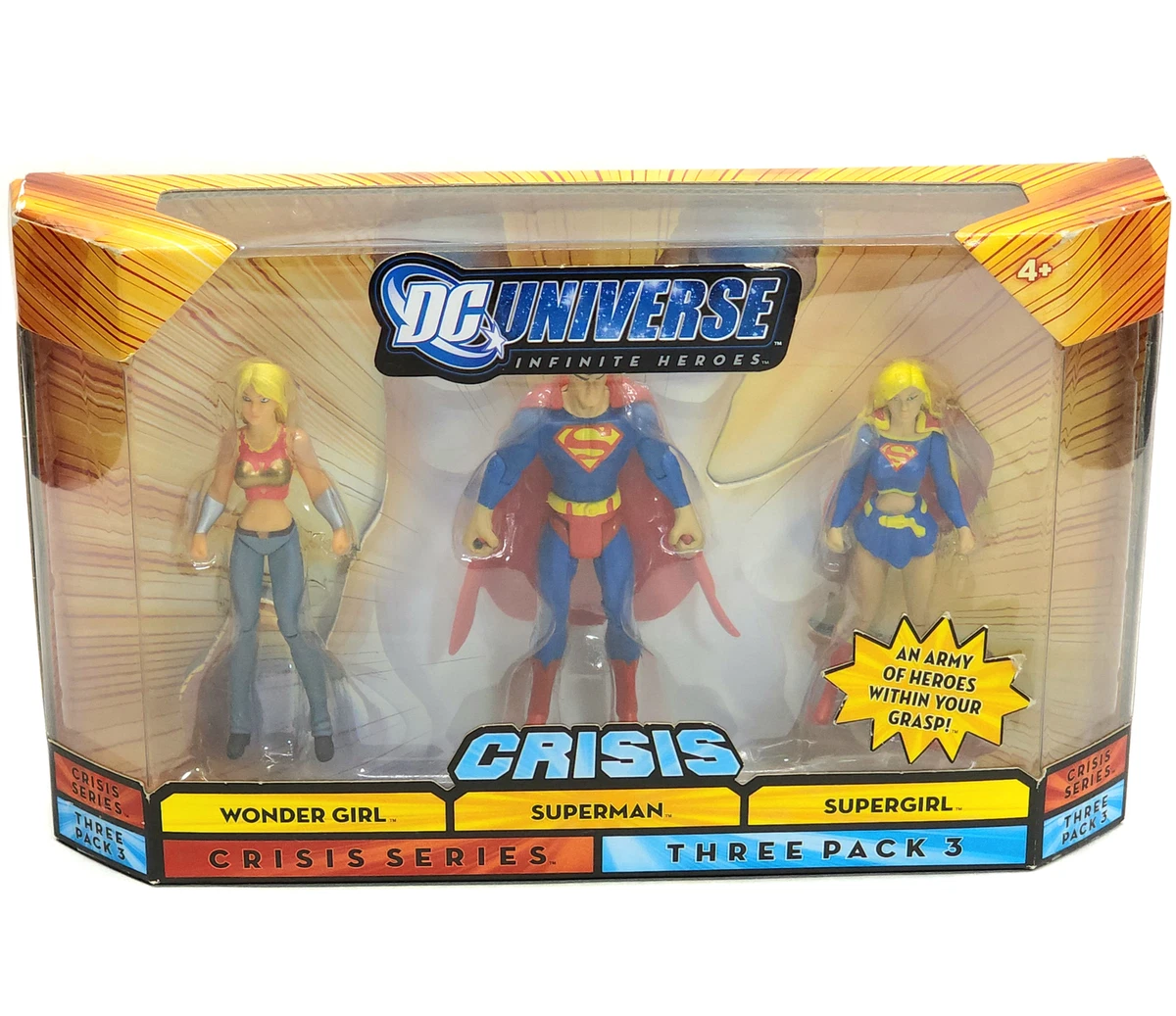 2008 NOS DC Universe Crisis Series Action Figure Toys Superman Infinite Heroes