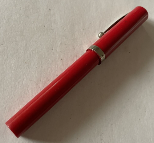 Vintage Scheaffer Füllfederhalter rot Kursiv M Feder - Bild 10 von 10