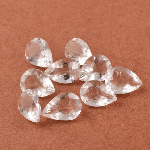 10x12mm Hyalite Opal Pear Cut Stone UV Reactive Color Changing Gemstone - Picture 3 of 6