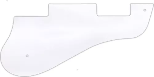 WD Custom Pickguard For Gibson 2018 Custom Shop Reissue ES-335 #45 Clear Acrylic