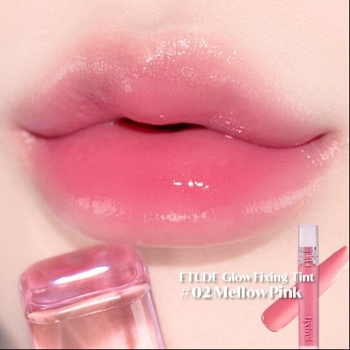 ETUDE Glow Fixing Tint 3.8g Vivid Lip Tint Moisture Lip Stain 8 Colors K-Beauty - Picture 30 of 43