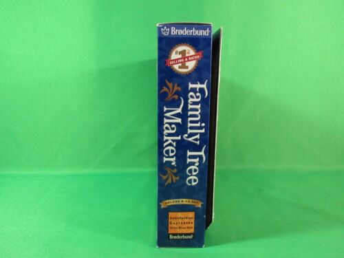 Family Tree Maker Deluxe 8-CD Set Version 6 (Windows 95/98) Open Box - Picture 7 of 12