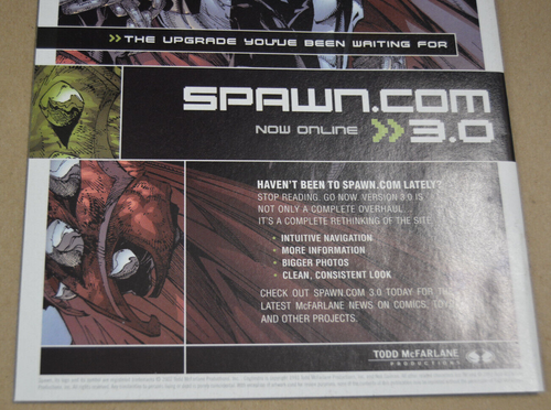 Spawn #121 2002 baja tirada difícil de encontrar difícil de encontrar todd mcfarlane - Imagen 7 de 8