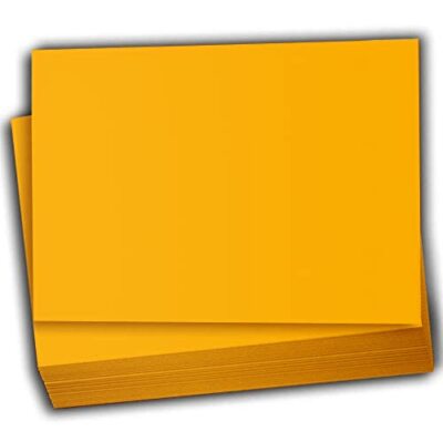 Colored Scrapbook Cardstock Paper 5x7 Card Stock Paper 65 lb Cover 100 Pack S...