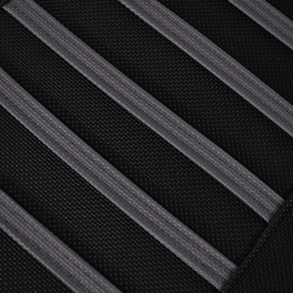 Чехол на сиденье с захватом Yamaha Raptor 700 700 R 2006-2024 ЧЕРНЫЙ - СЕРЫЕ ребра #193 - Изображение 4 из 4