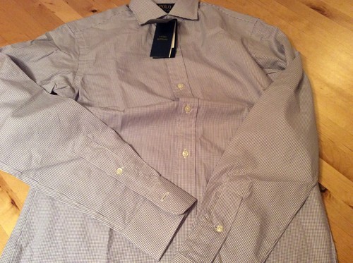BNWT New Ralph Lauren Cotton Purple Check Shirt 14" Long Sleeve - Picture 4 of 6