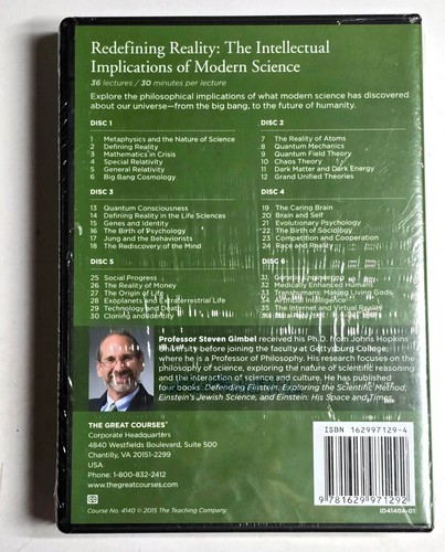 Redefining Reality: Intellectual Implications of Modern Science—BRAND NEW (I5-23 - Foto 2 di 2