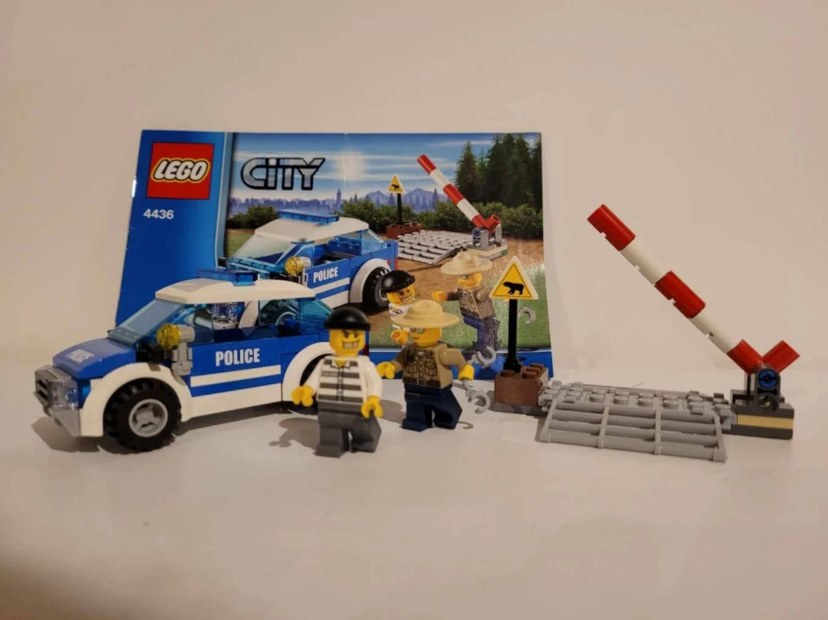 LEGO City Patrol Car (4436) 100% Complete Instructions | eBay