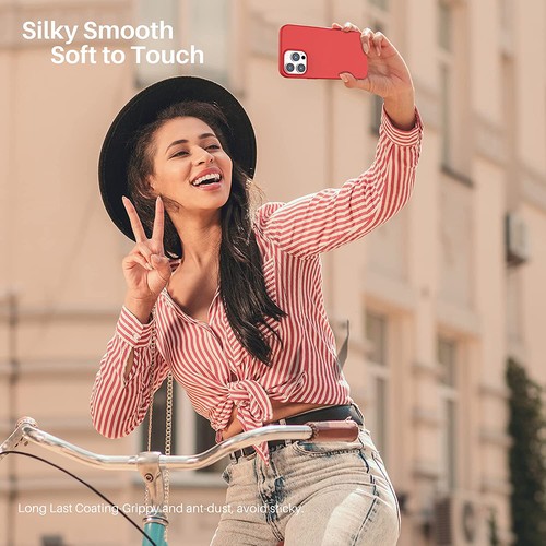 Liquid Silicone Shockproof Case For iPhone 13 Pro Max Luxury Soft Phone Cover - Picture 23 of 41