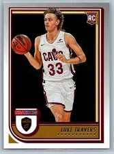Luke Travers 2022-23 Hoops RC Cleveland Cavaliers #272