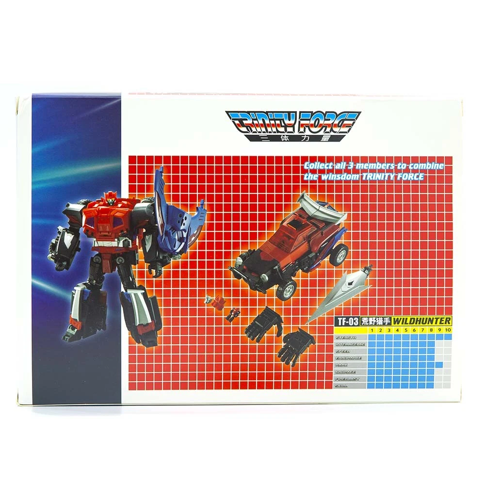 TFC TOYS TRINITY FORCE 3点セット（レアな剣もう一本付き）