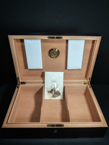 Elie Bleu Zebraholz Humidor 110 Stück Made in France Neu im Karton - Bild 5 von 11