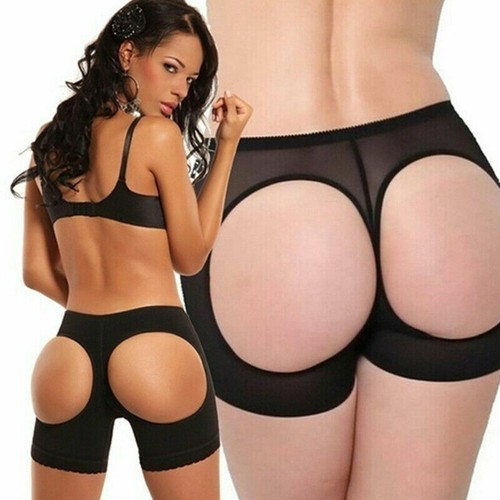 Damen Push Up Po Lifter Hüften Po Boyshorts Body Shaper Höschen Schlüpfer - Bild 9 von 14