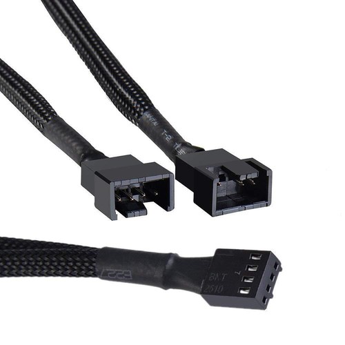 4PIN/3PIN PWM Câble de Ventilateur CPU 3 X Fan Splitter Câble 1-2 Convertisse... - Afbeelding 6 van 6